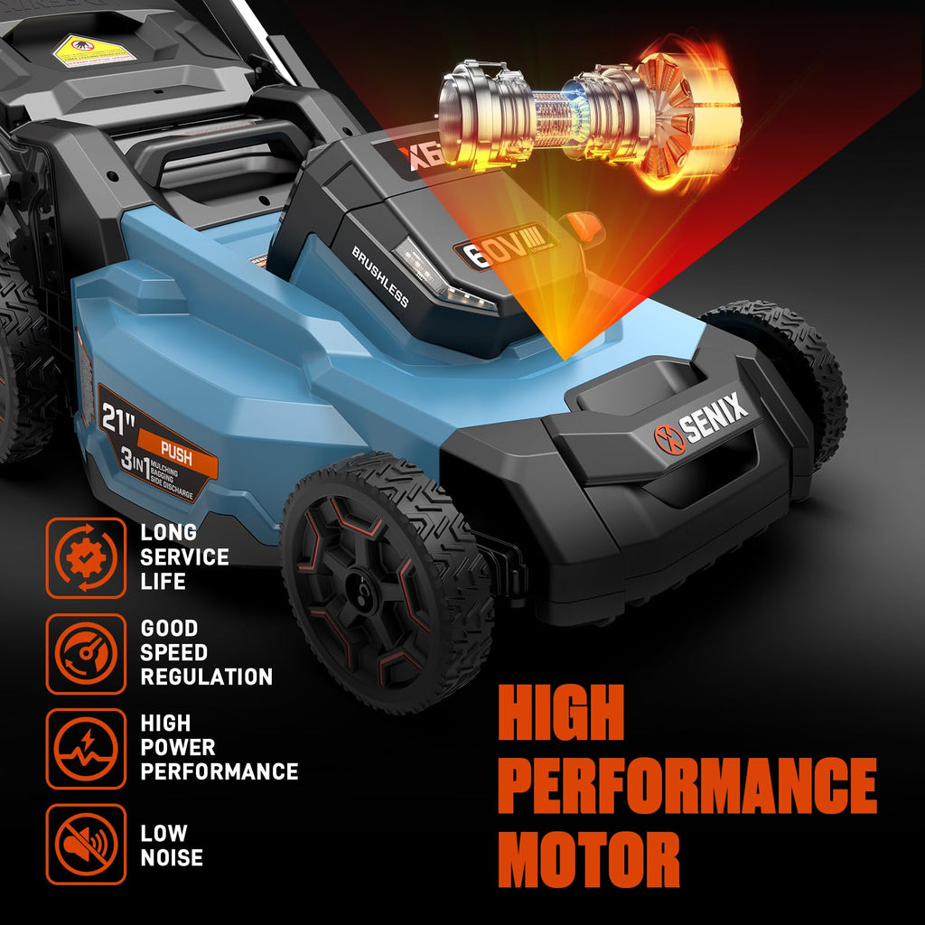 60V Electric Cordless Push Mower U461