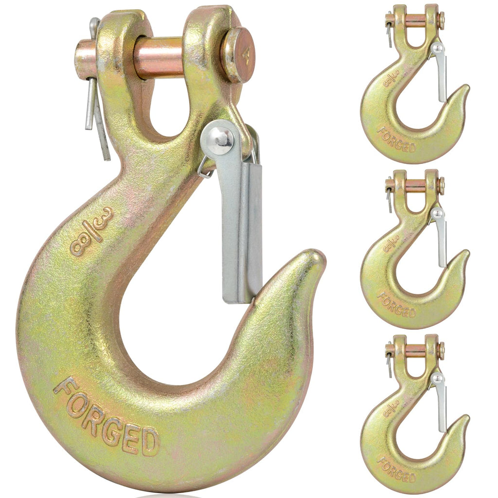 3/8" Heavy Duty Clevis Slip Hook with Safety Latch G648