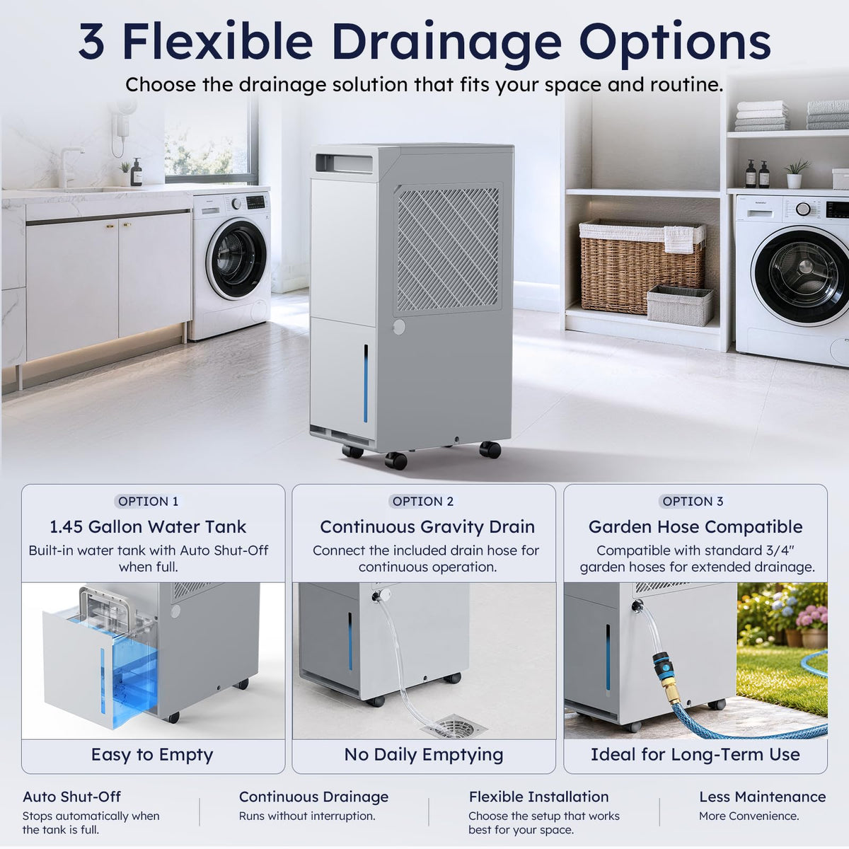 50 Pint Dehumidifier with Pump X798