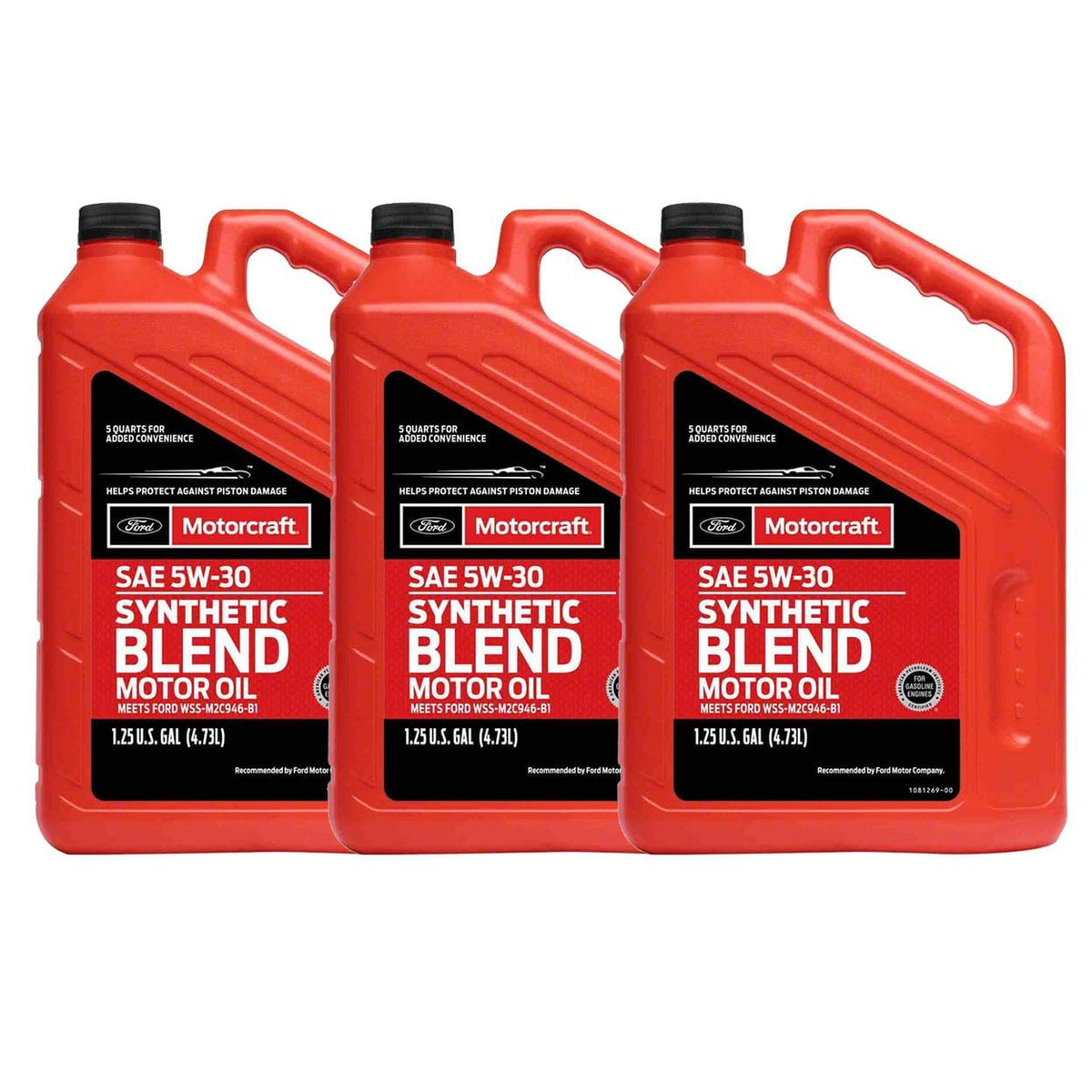 SAE 5W-30 Synthetic Blend Motor Oil 15 Quart G62174
