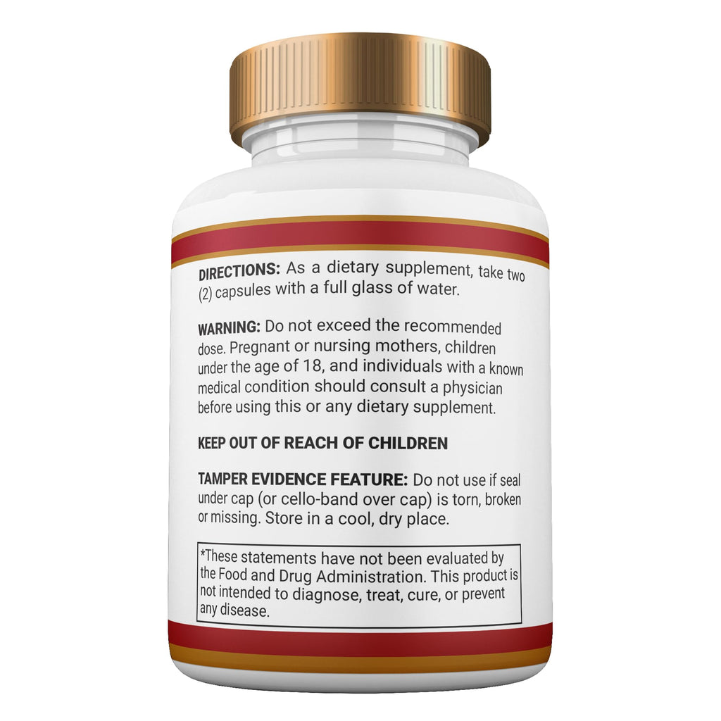 All Natural Maximum Strength Capsules, 2 Month Supply (2 Pack) Z35843