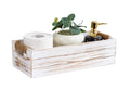 Rustic Wooden Toilet Paper Holder M968