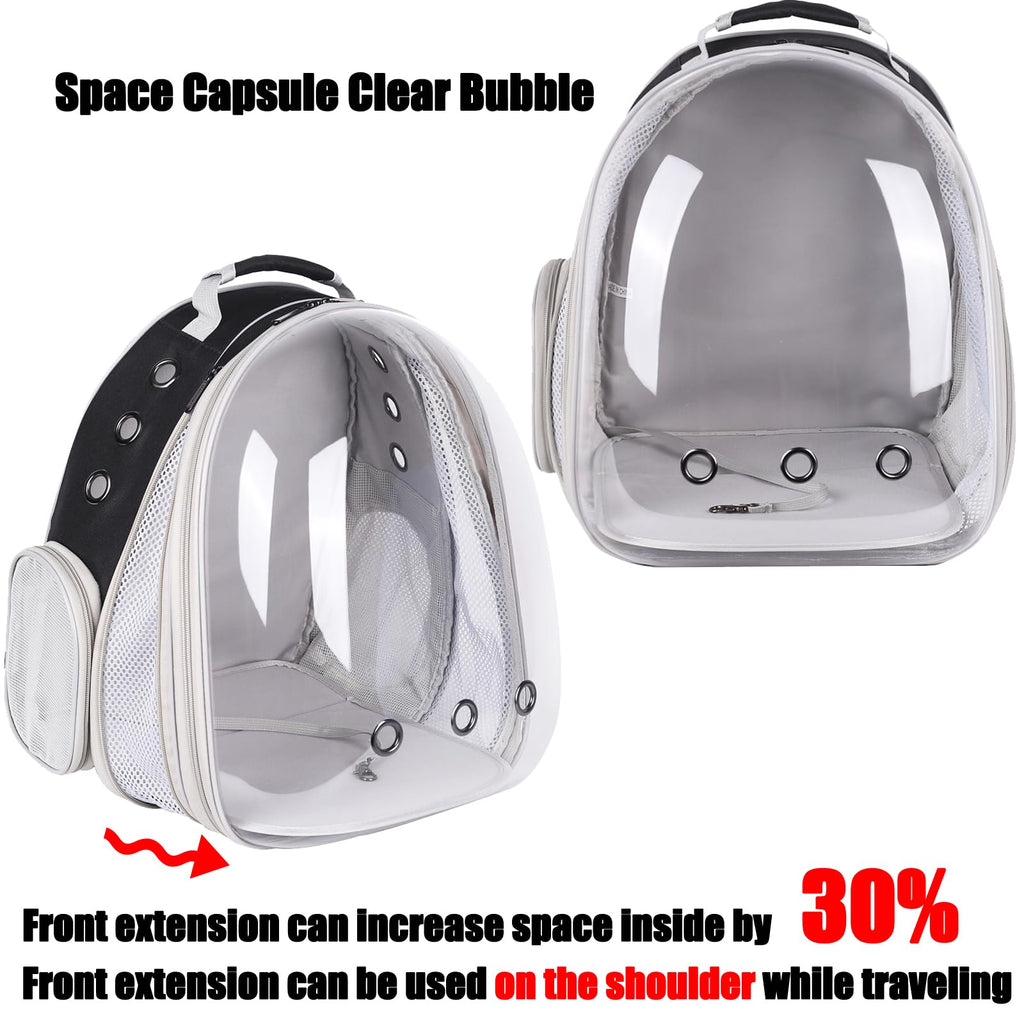 Large Cat Backpack Carrier with Space Capsule Bubble Window C315