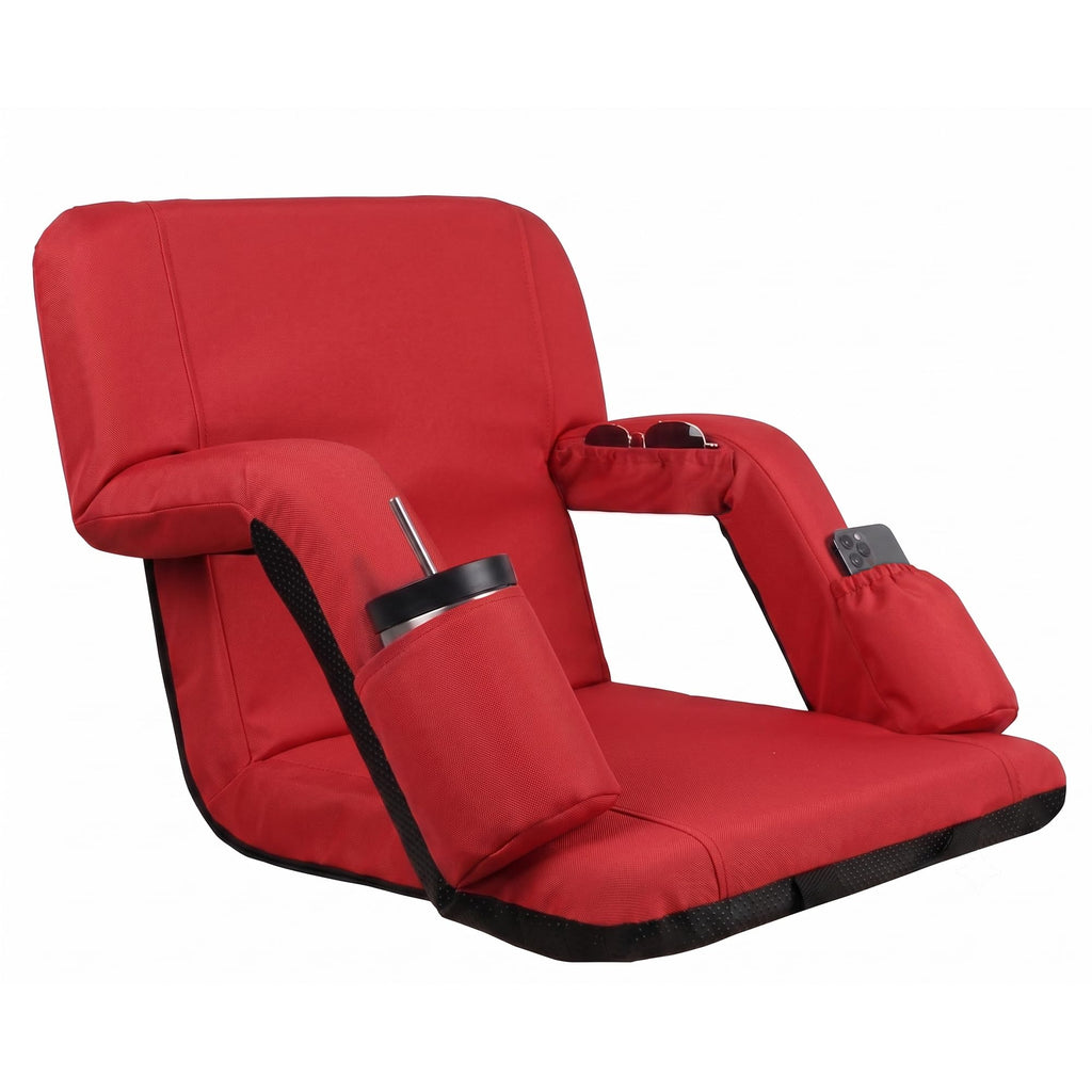 Reclining Bleacher Chair with Back Support Z926423