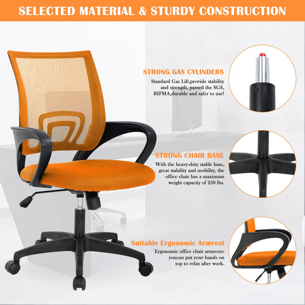 Adjustable Mesh Office Chair with Lumbar Support N106514