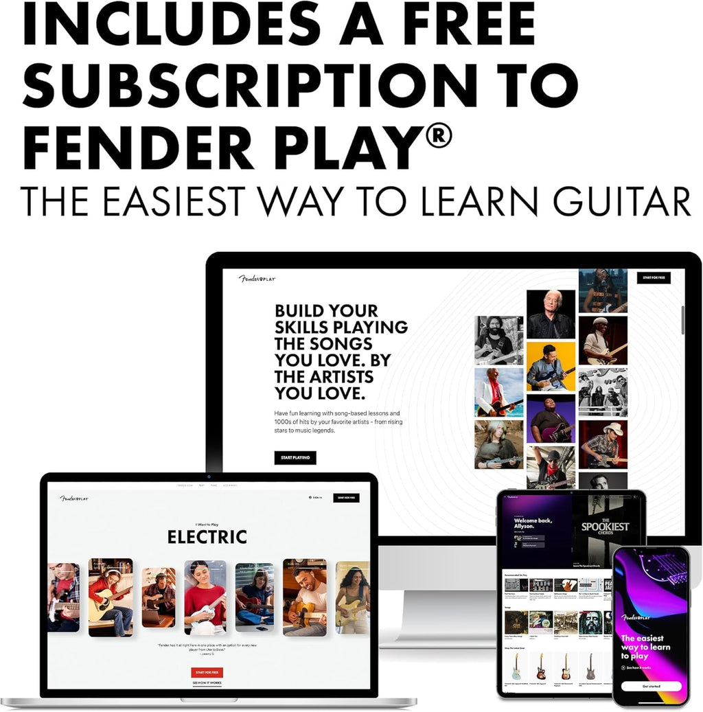 Black Electric Guitar Kit with Amp and Gig Bag Y679870
