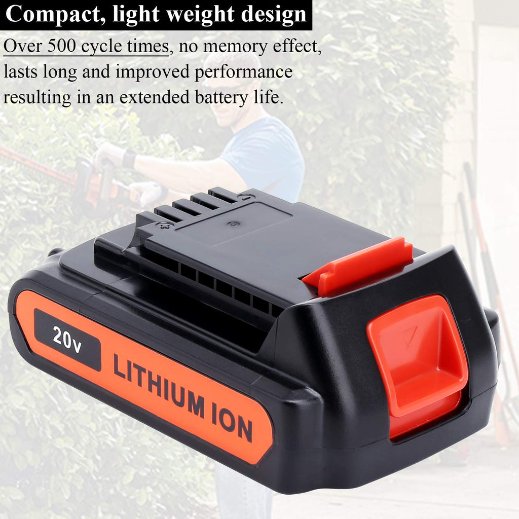 4.0Ah 20V MAX Compatible with Black and Decker Battery H56246