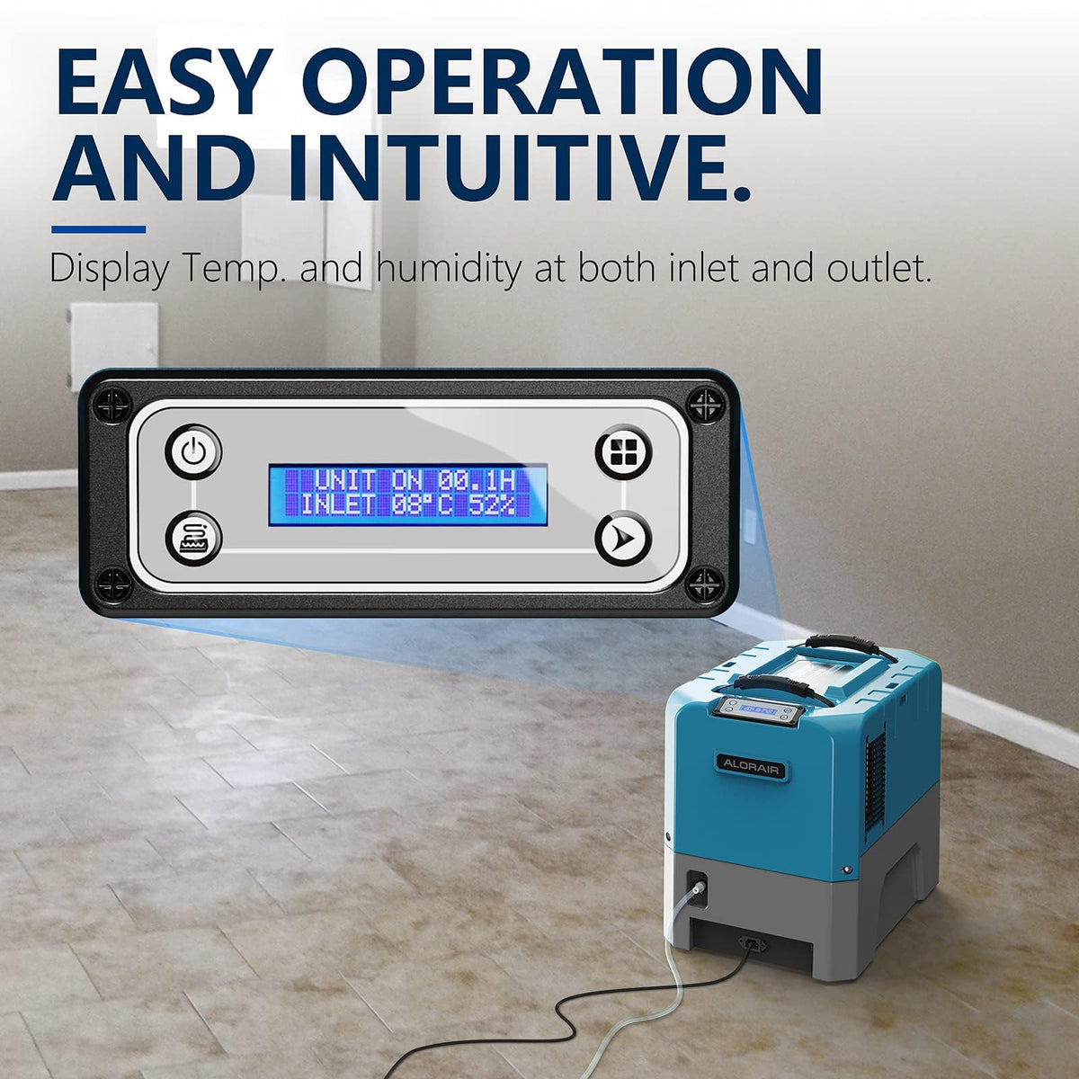 180 PPD Commercial & Industrial Dehumidifier with Pump X53378