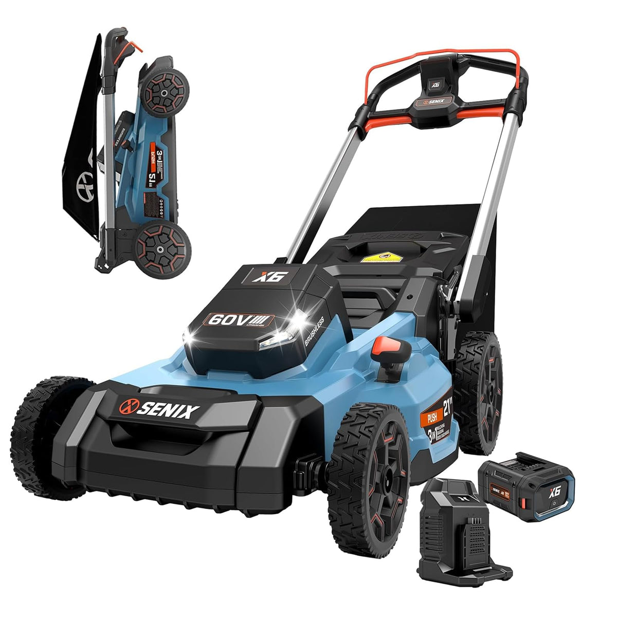 60V Electric Cordless Push Mower U461