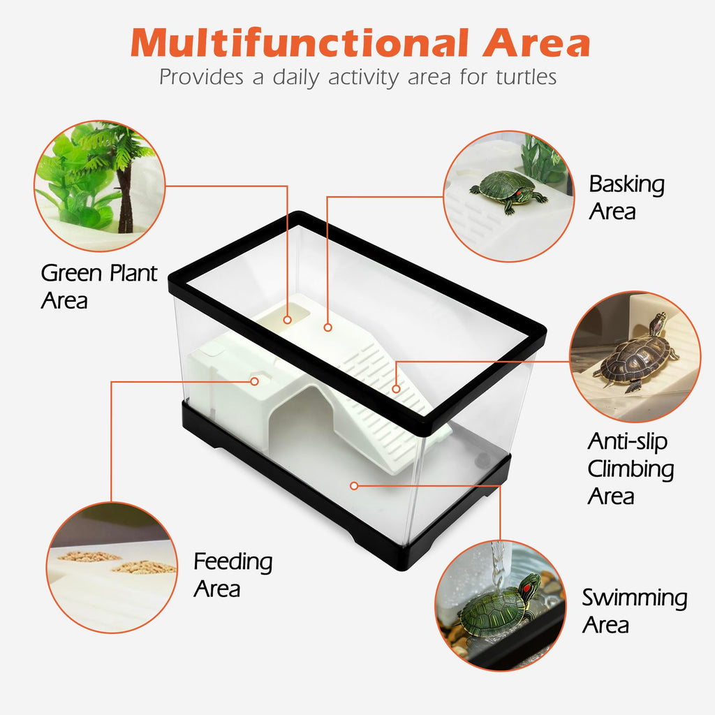 4.6 Gal Baby Turtle Tank Starter Kit G8010