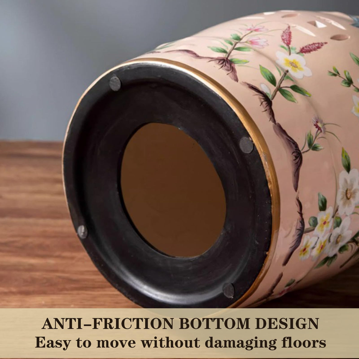 Glazed Ceramic Garden Stool B4222