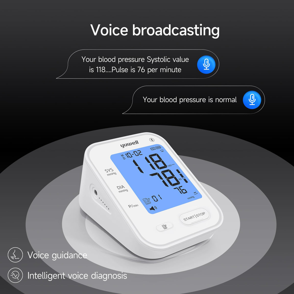Bluetooth Blood Pressure Monitor P488