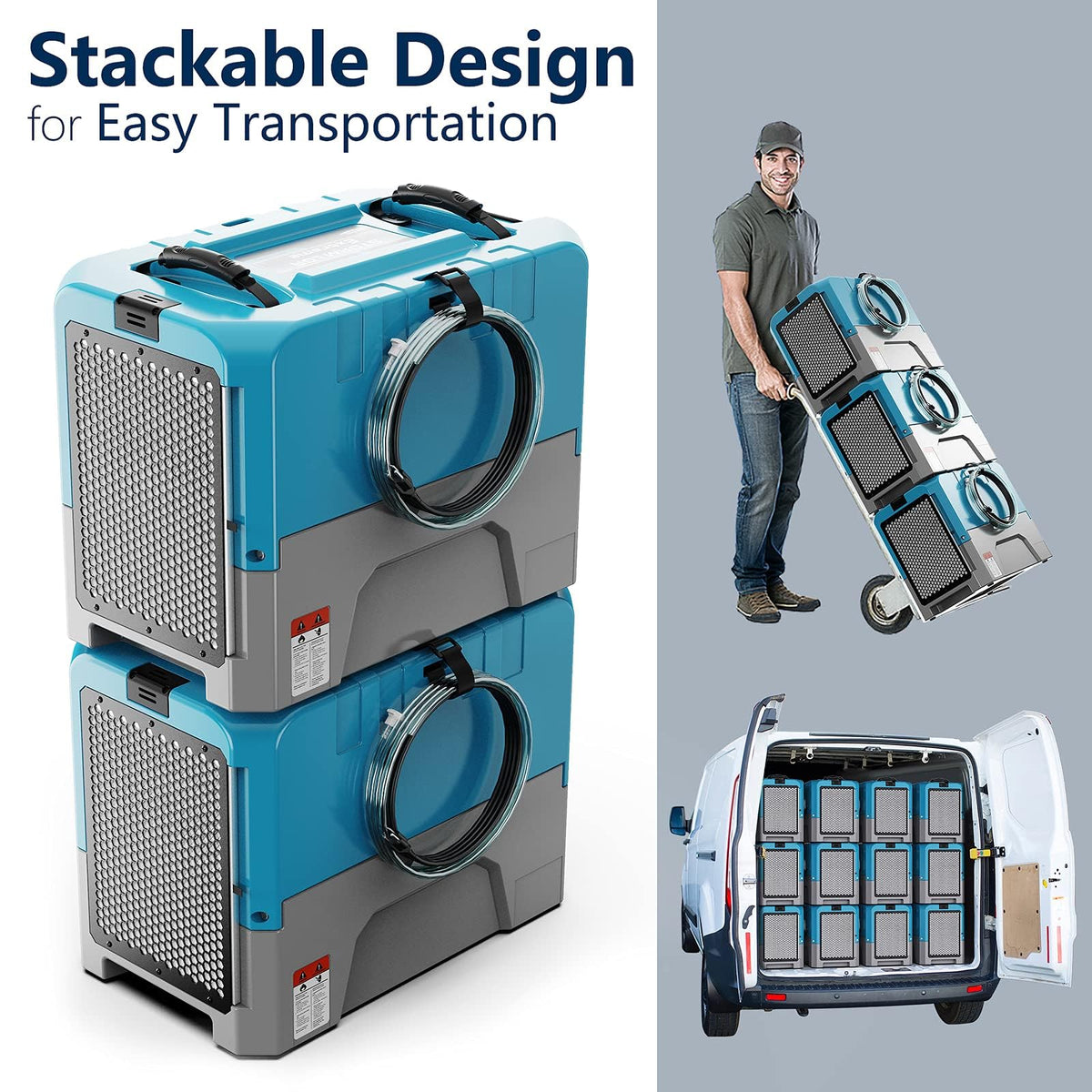 180 PPD Commercial & Industrial Dehumidifier with Pump X53378
