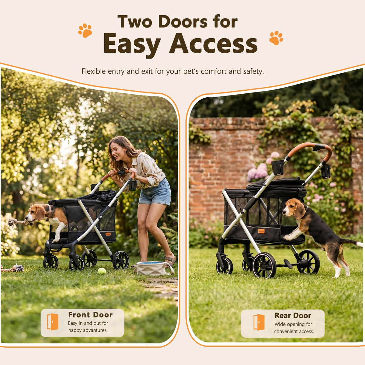 Lightweight Aluminum Dog Stroller M856767