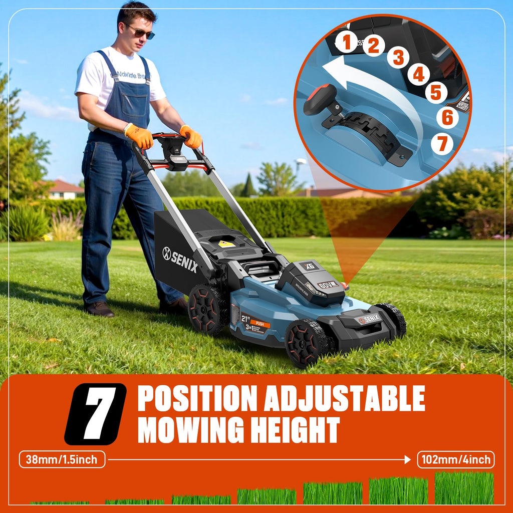 60V Electric Cordless Push Mower U461
