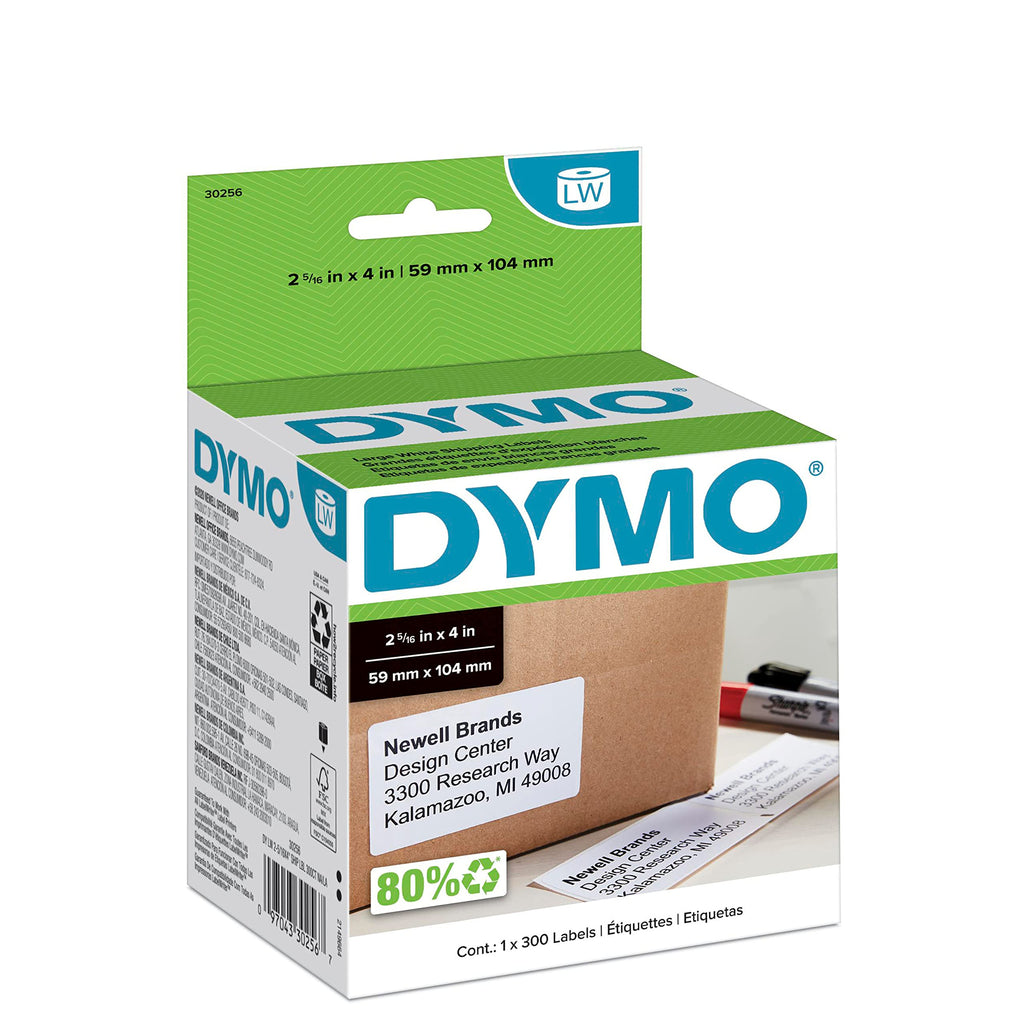 Large Shipping Labels 2-5/16" x 4" 1 Roll of 300 A81069