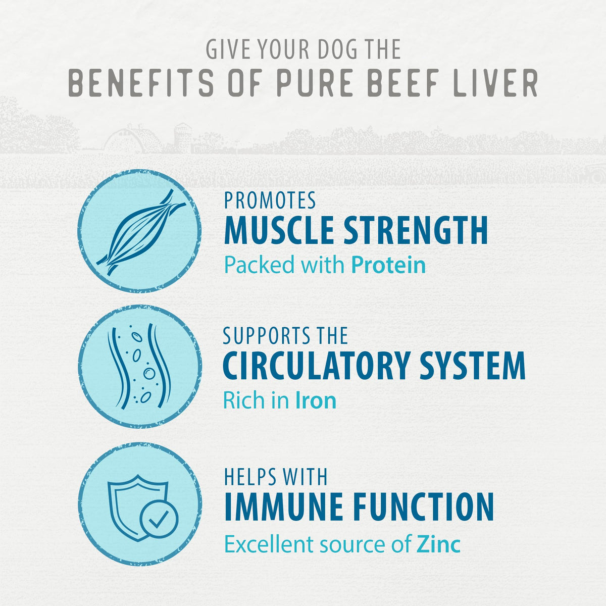 Freeze Dried Beef Liver Dog Treats, 5.3OZ C3018