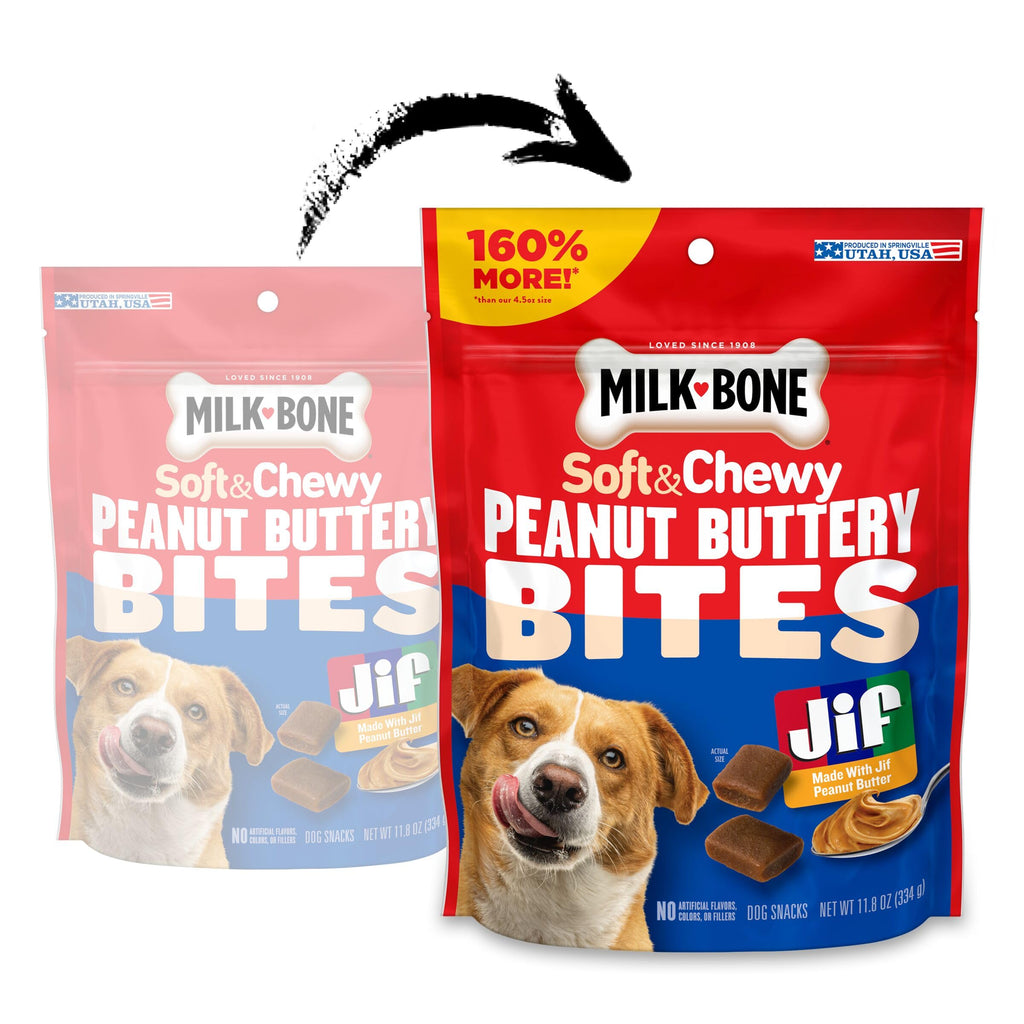 Soft & Chewy Peanut Buttery Dog Treats 11.8 Oz D3145