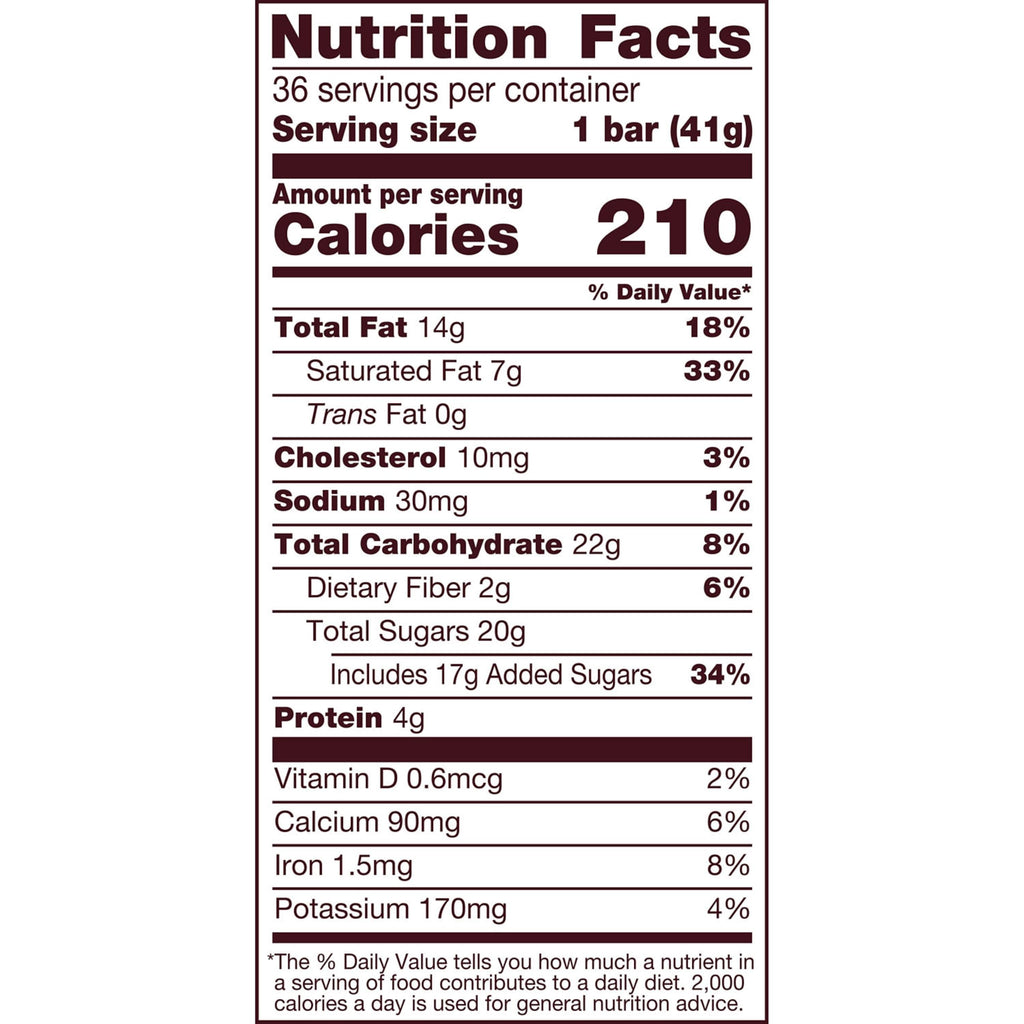 Milk Chocolate with Whole Almonds Candy Bars 1.45 oz 36 Count K152