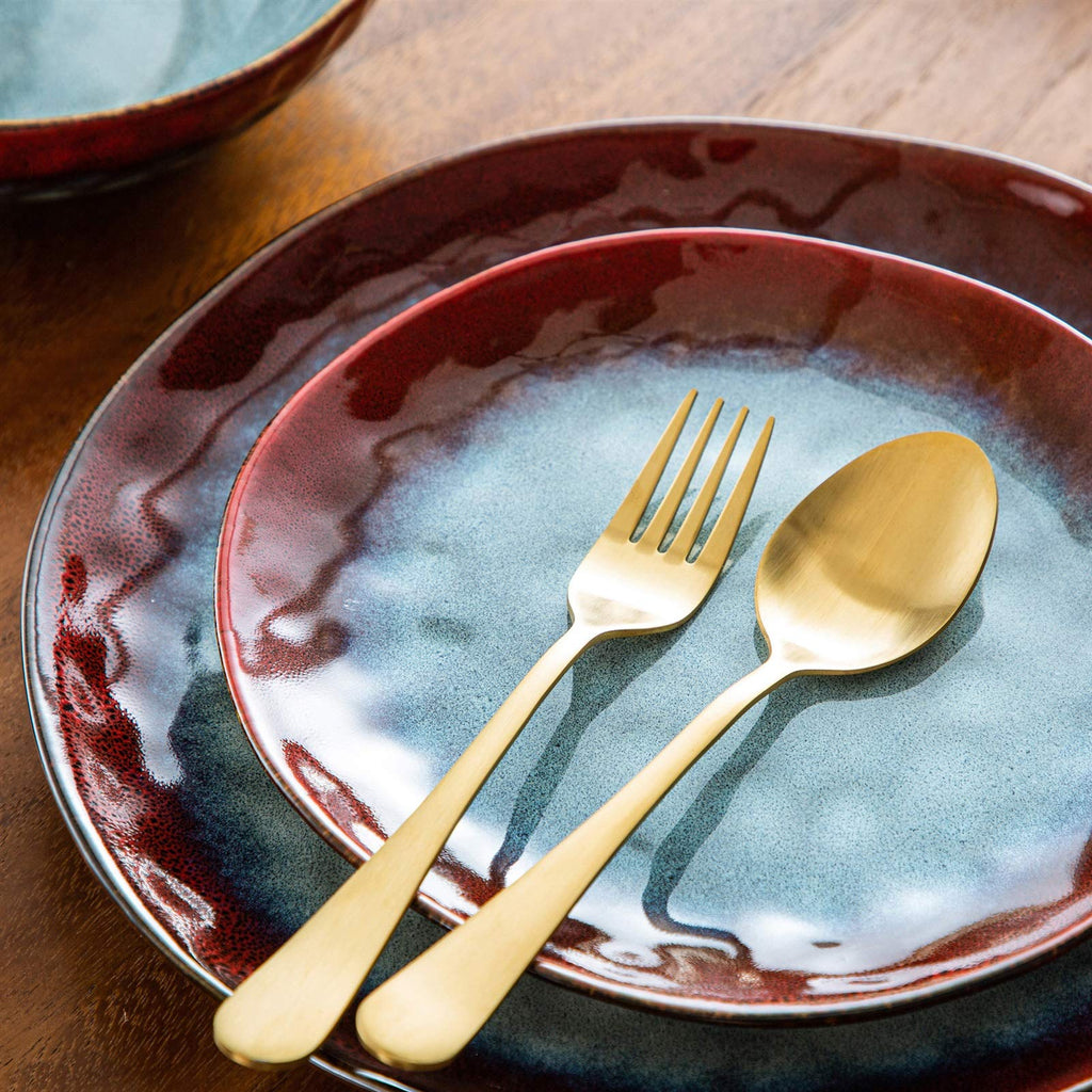 Ceramic 12-Piece Stoneware Dinner Set B115441