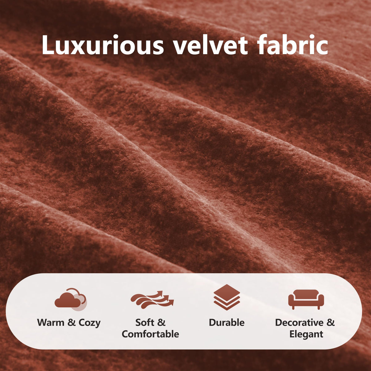 L-Shaped Velvet Sofa with Ottoman W504