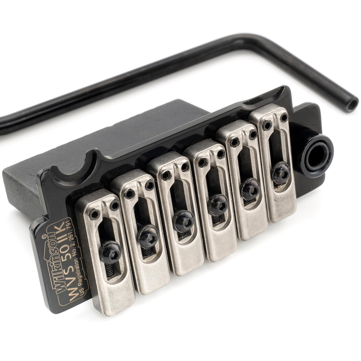 Black 2-Point Electric Guitar Tremolo Bridge D796