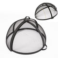 32" Round Fire Pit Spark Screen Cover with Door X61479
