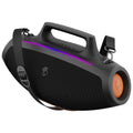 Water-Resistant Wireless Portable Bluetooth Boombox Speaker with LED Lightshow R7358
