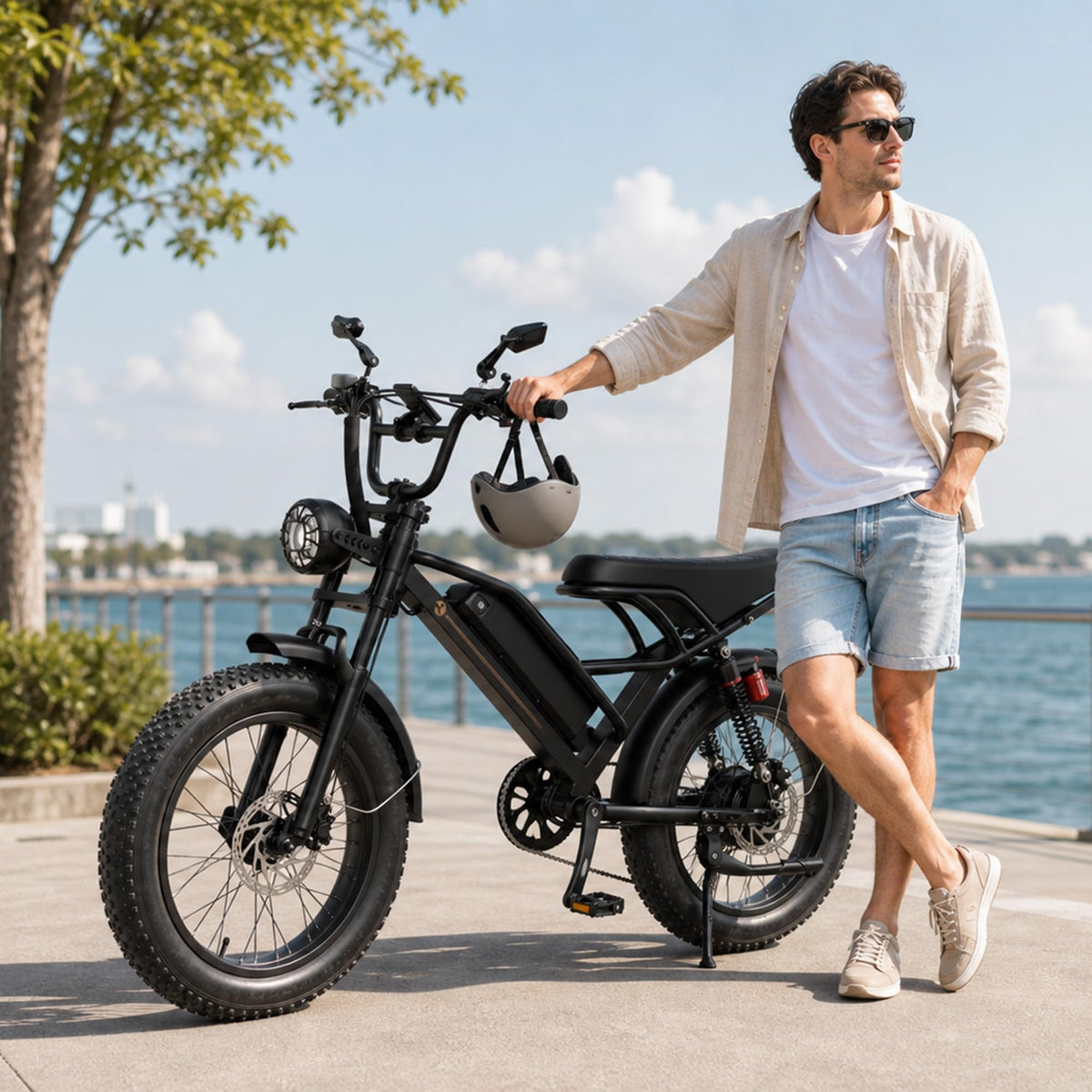 Electric Bike, 3000W Peak, 90 Miles & 38MPH Q37308