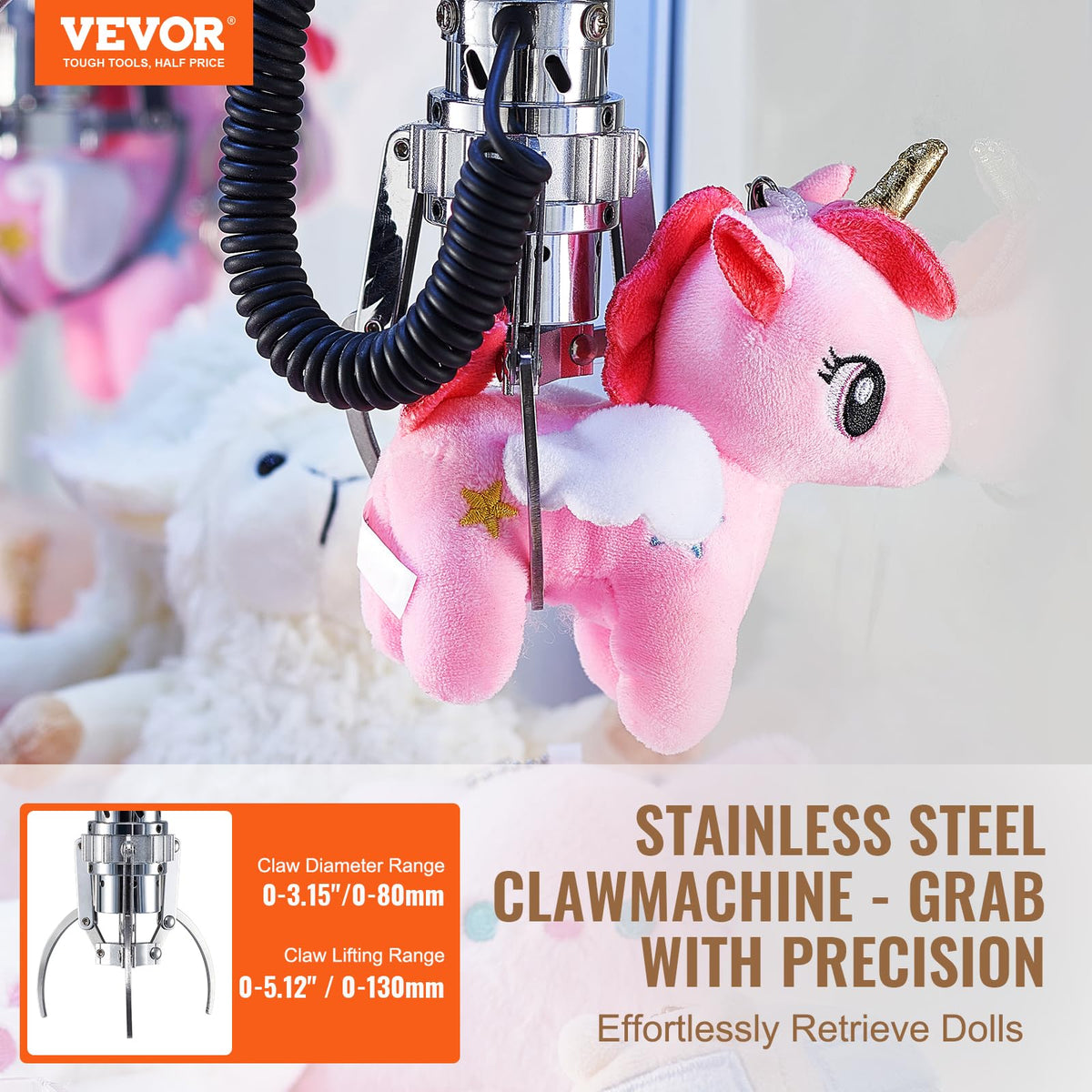 Claw Machine with Light and Sound C213