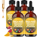 Maca Root Liquid Drops with Ashwagandha, Nettle, Fenugreek, Beet Root and L-Arginine 8 Oz A643206