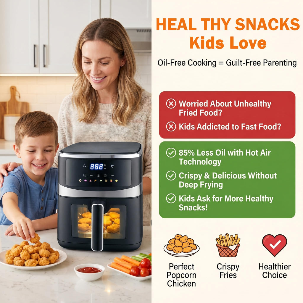 6QT Digital Air Fryer with Touchscreen R55572
