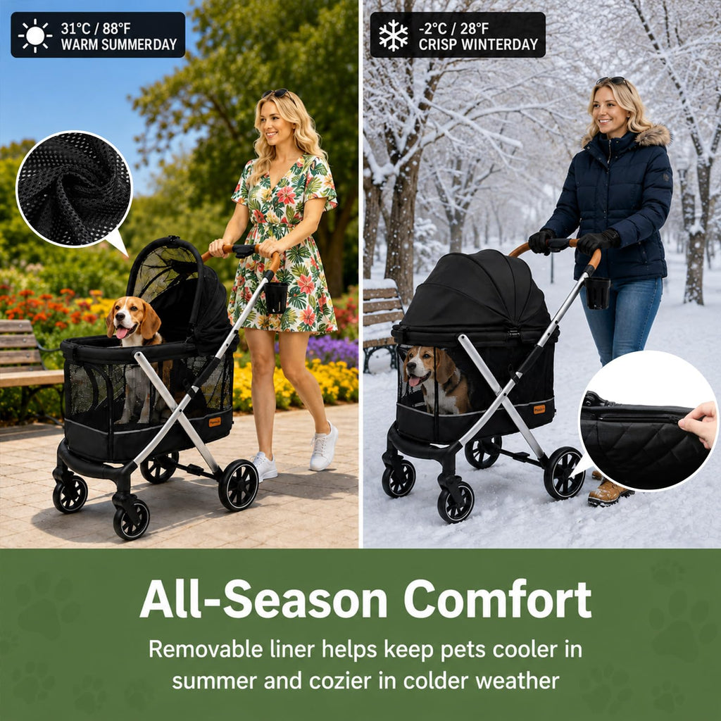 Lightweight Aluminum Dog Stroller M856767