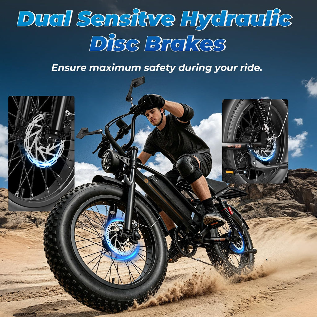 Electric Bike, 3000W Peak, 90 Miles & 38MPH Q37308