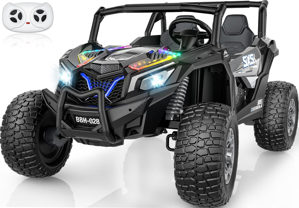 24V Ride on Toys for Big Kids 3-14, Black R6486