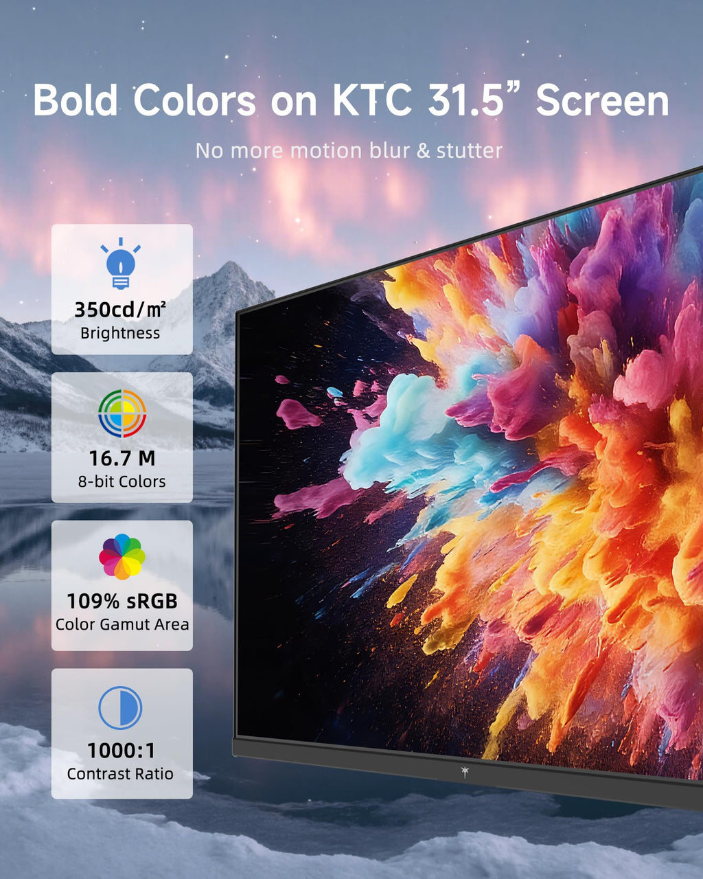 32 Inch 2K QHD 120Hz IPS Computer Monitor B302260