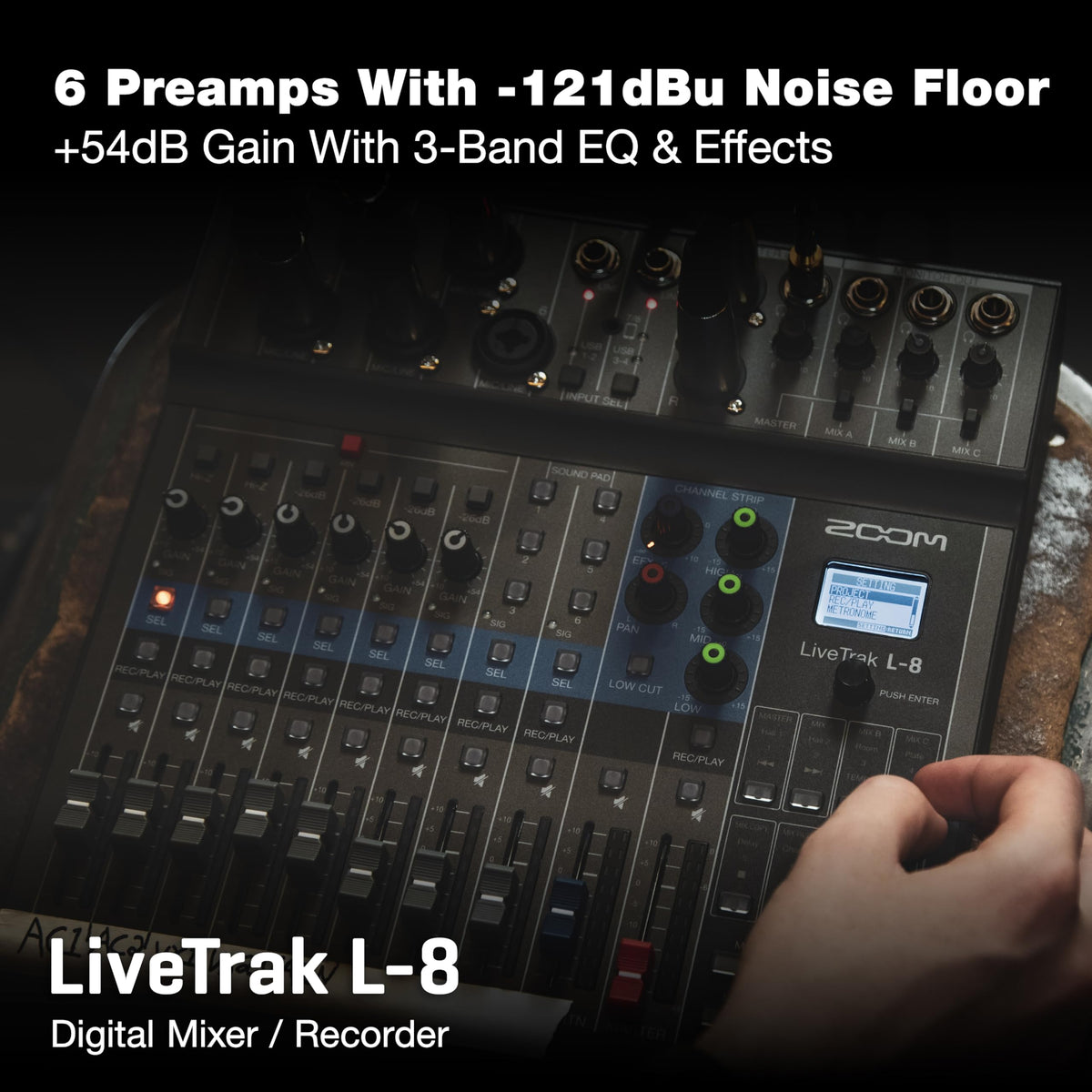 Battery Powered Mixer/Recorder Z540