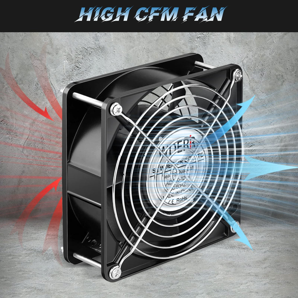 110V 120mm AC Axial Cooling Fan H119786